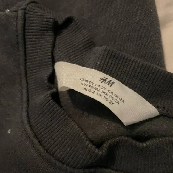 H&M toddler 2T matching set 🩶 - Picture 3 of 4